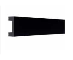 Рейка молдинг Bello Deco Черный антрацит (40*15*2600)