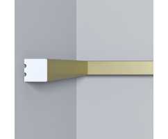 Молдинг Bello Deco Золото матовое (8*8*2600)