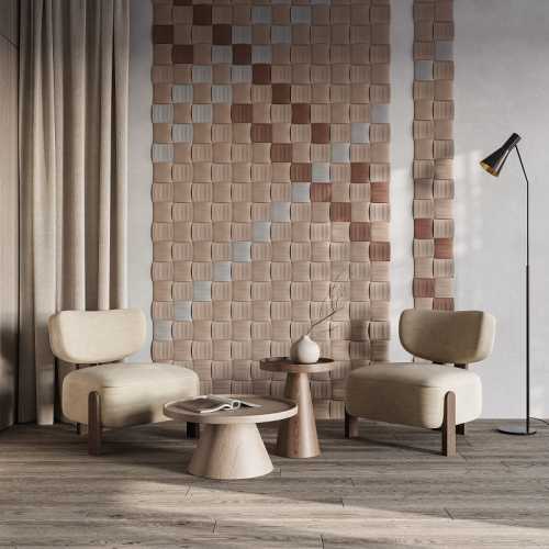 Фото Стеновая панель Bello Deco СП 25 МИНИ полистирол (131× 10 × 125мм)