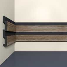 Панель стеновая Bello deco XPS СПЛ 24/3 Дуб дикий (120*15*3000)
