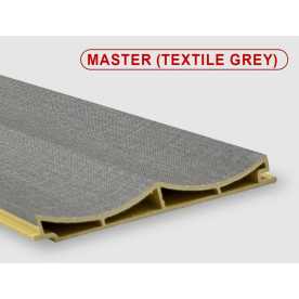 Стеновые панели ПВХ Master textile grey, 140*15*2800 мм Стеновые панели ПВХ Master textile grey, 140*15*2800 мм