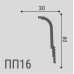 Маленькое фото Карниз Де Багет под покраску, XPC полимер ПП 16 80/30 (80х30х2000)