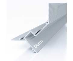 Теневой потолочный профиль Decaro D005 под покраску (35*12.5*2000) Теневой потолочный профиль Decaro D005 под покраску (35*12.5*2000)