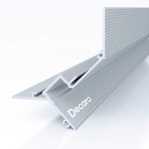 Фото Теневой потолочный профиль Decaro D005 под покраску (35*12.5*2000)