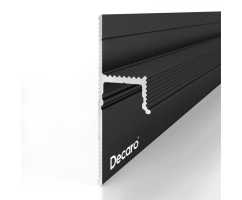 Теневой плинтус скрытого монтажа Decaro D003.2 Черный анод (20*15*2000) Теневой плинтус скрытого монтажа Decaro D003.2 Черный анод (20*15*2000)