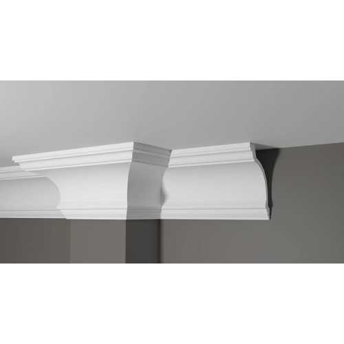 Фото Карниз под покраску из полистирола Decor Dizayn DD521 (155х103х2000 мм)