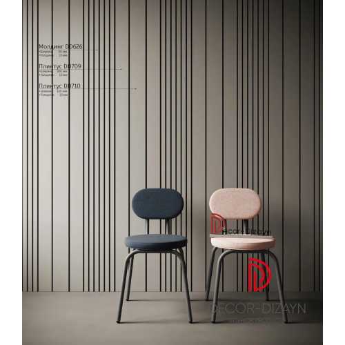 Фото Молдинг под покраску Decor Dizayn DD626 из полистирола (30х13х2000 мм)