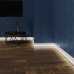 Маленькое фото Плинтус напольный с подсветкой LED Evrowood PN 100 Белый, крашеный  (100*16*2000)