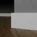 Маленькое фото Белый плинтус напольный МДФ Infinity Line IL 106-80-12 (80х12х2000 мм)