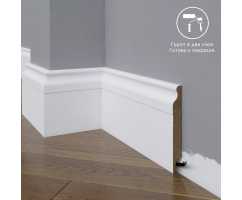 Плинтус напольный под покраску 02-120-18 Madest Decor MDF (120х18х2400 мм) Плинтус напольный под покраску 02-120-18 Madest Decor MDF (120х18х2400 мм)
