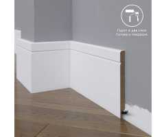 Плинтус напольный под покраску 20-136-10 Madest Decor MDF (136х10х2400 мм) Плинтус напольный под покраску 20-136-10 Madest Decor MDF (136х10х2400 мм)