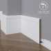 Маленькое фото Плинтус напольный под покраску 20-136-10 Madest Decor MDF (136х10х2400 мм)