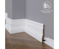Плинтус напольный МДФ Madest Decor модель 08-100-16 крашеный по RAL/NCS (100х16х2400 мм) Плинтус напольный МДФ Madest Decor модель 08-100-16 крашеный по RAL/NCS (100х16х2400 мм)