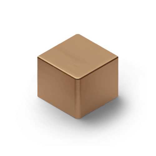 Фото Профиль лестничный F-образный алюминий 10 мм Neexy PV53 (Бронза матовая), 2.7 метра