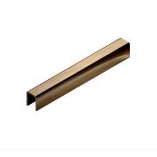 Профиль П-образный Нержавеющая сталь Neexy PVS95 Золото браш (8*5*2700 мм)
