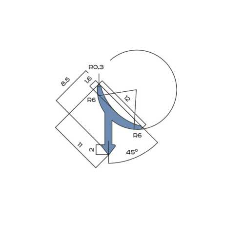 Фото Профиль для плитки внутренний Neexy PV30 Розовый матовый (12*8.5*2700 мм)