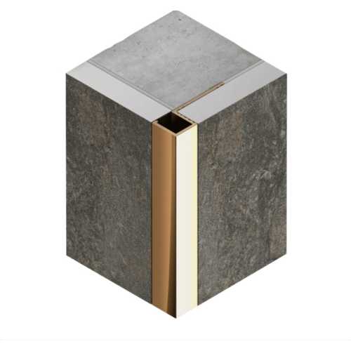 Фото Профиль для плитки внешний латунь 10 мм Neexy PVL31-03 Брашированная, 2.7 метра