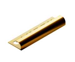 Профиль для плитки внешний латунь 12 мм Neexy PVL18-01 Полированная, 2.7 метра