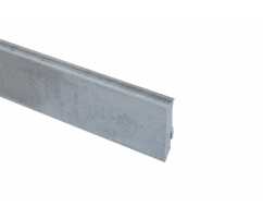Плинтус напольный, широкий, композитный Neuhofer Holz Серый K02110L 714472, 59х17 мм