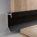 Маленькое фото Теневой плинтус Pro Design Slim Led 9388 Черный Муар (26.8*9*2700)