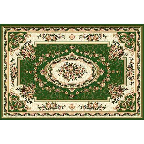 Фото Ковер Merinos Laguna 5444 GREEN ОВАЛ 1,80*2,50