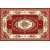 Ковер Merinos Laguna 5444 red 0,80*1,50