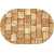 Ковер Merinos Laguna d493 BEIGE 1,50*3,00 овал