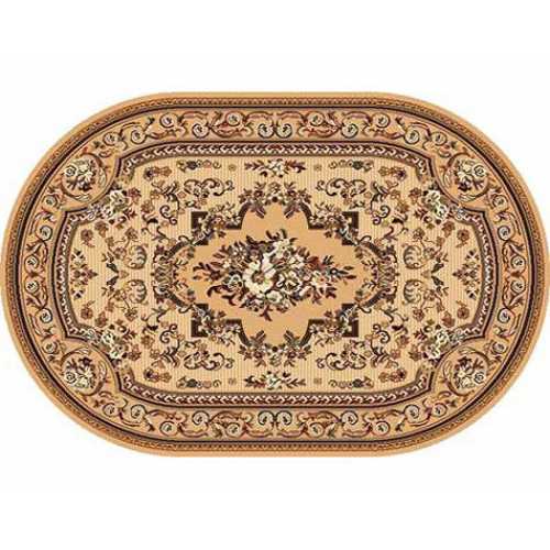 Фото Ковер Merinos Laguna ANGELIKA 4 BEIGE овал 2,00*3,00