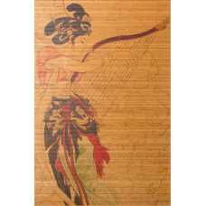 Панно из бамбука Гейша BM-004, 900*1360мм