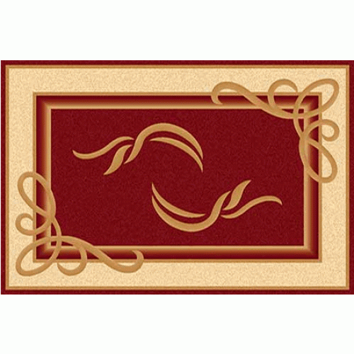 Фото Ковер Merinos Kamea a704 RED 2,50*4,50 овал