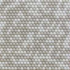 Мозаика стеклянная Bonaparte Pixel cream 12х6 (325х318х6 мм)