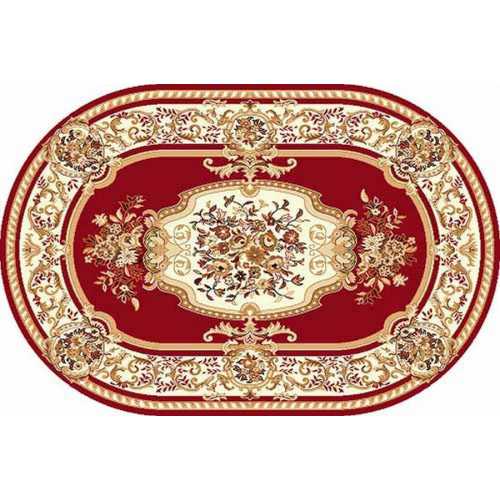 Фото Ковер Merinos Laguna 5602 red овал 2,50*3,50