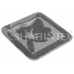 Маленькое фото Набор ковриков Shahintex РР серый 50  (35*35 см)