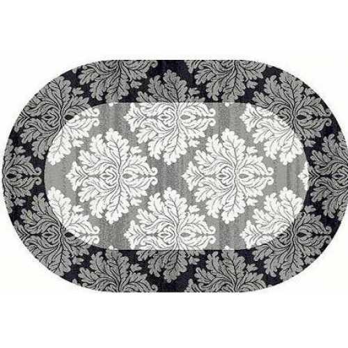 Фото Ковер Merinos Silver d213 gray овал 0,80*1,50