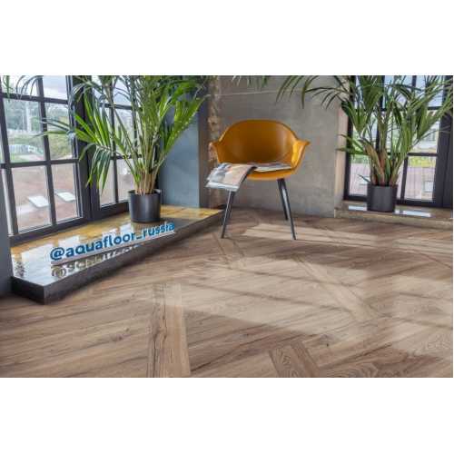 Фото Плитка кварцвиниловая Aquafloor Parquet Glue AF2506PG 