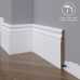 Маленькое фото Плинтус напольный под покраску 22-136-16 Madest Decor MDF (136х16х2400 мм)