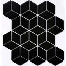 Мозаика керамическая Bonaparte Landa Black matt 48х48 (267.4х309х6 мм) Мозаика керамическая Bonaparte Landa Black matt 48х48 (267.4х309х6 мм)