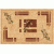 Ковер Merinos Laguna  5985 BEIGE-BROWN 0,60*1,10