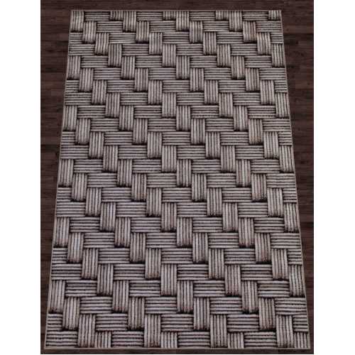 Фото Ковер Merinos Sierra D722, BEIGE-BROWN 1,00*2,00