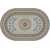 Ковер Merinos Sierra D504, BLUE-BROWN 1,50*3,00 овал