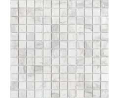 Мозаика из натурального камня Caramelle Dolomiti bianco MAT 23х23 (298х298х4 мм)