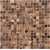 Мозаика из натурального камня Caramelle Emperador Dark POL 15х15 (305х305х4 мм)