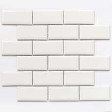 Мозаика керамическая Bonaparte Brick White 45х95 (288х292х6 мм)
