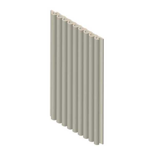 Фото Стеновая панель Ultrawood NEXT арт.WPC 001BG Бежевый (2900х106х9,3 мм)