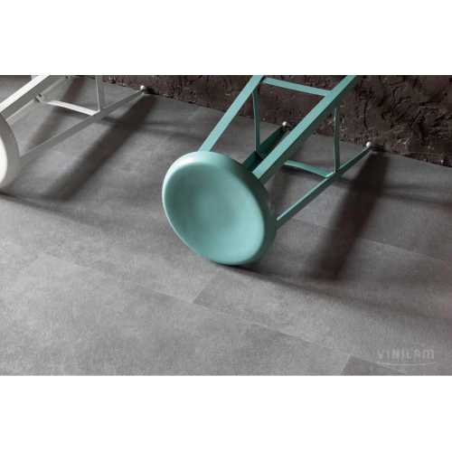 Фото Плитка ПВХ Vinilam Ceramo Stone Цемент 61609, 43 класс (940х470х8.0 мм)