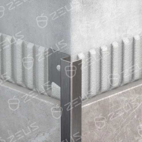 Фото Наружный профиль для керамической плитки ZKU 15, длина 2700 мм